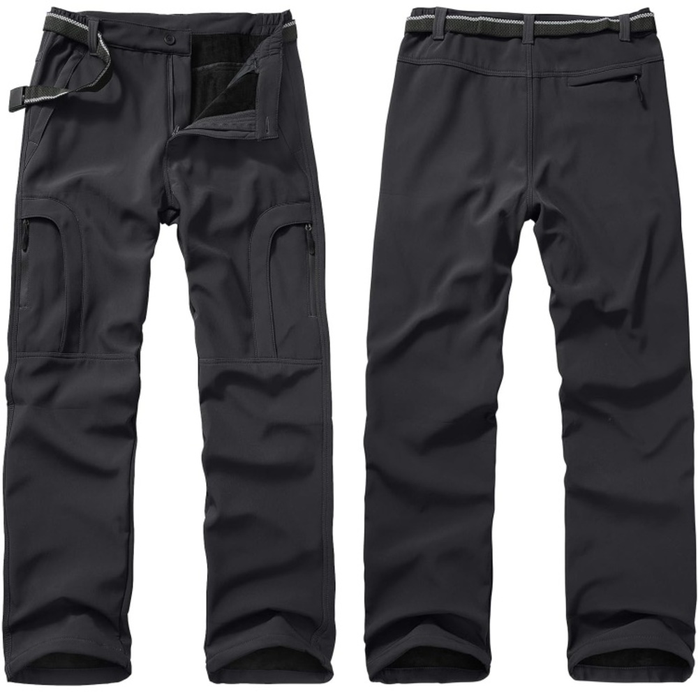 Toomett Men's hiking Snow Pants Skiing Winter Insulated Fleece Lined NEW Size 32 - Picture 2 of 12
